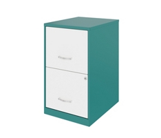 2-Drawer Metal File Cabinet – 15"W x 25"H