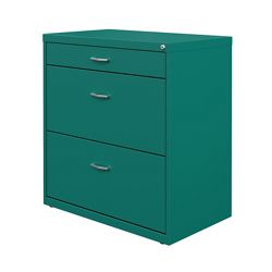 SoHo 3-Drawer Metal Lateral File Cabinet – 30" W x 32" H