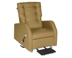 Hannah Patient Recliner with Pillow Back in Vinyl