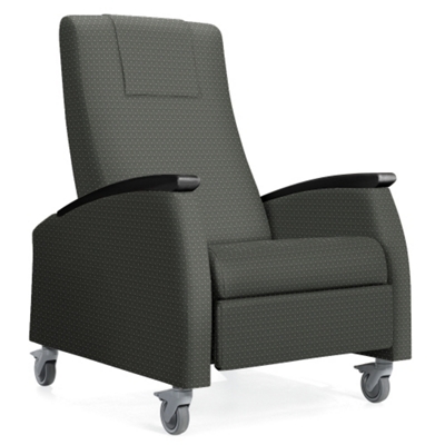 Global Care Primacare Healthcare Vinyl 500 lb. Capacity Bariatric Lounge  Chair GC3640WCA