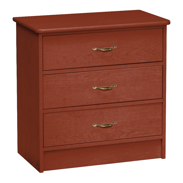 red 3 drawer dresser Antique Painted Dresser Red 3-drawer Oak Chest of Drawers, Circa 1890