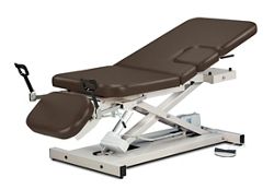 Imaging Table with Adjustable Sections and Stirrups