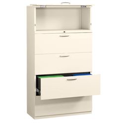 30" Wide Lateral File with Five Drawers