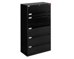 Spectrum Five Drawer Lateral File - 36"W