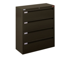 Spectrum Four Drawer Lateral File with Counterweight - 42