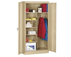 36"W x 18"D x 72"H Combination Storage Cabinet