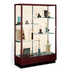 Classic Display Case with Mirror Backing