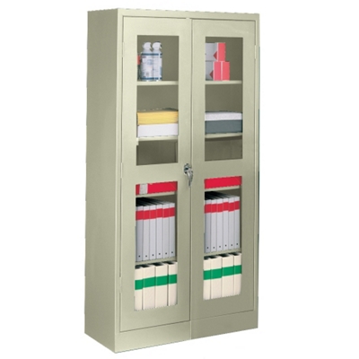 Tennsco Jumbo Storage Cabinet with Sliding Doors JSD2478SU-WSU-X