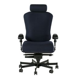 Dauerhaft 24/7 Fabric Chair with Headrest