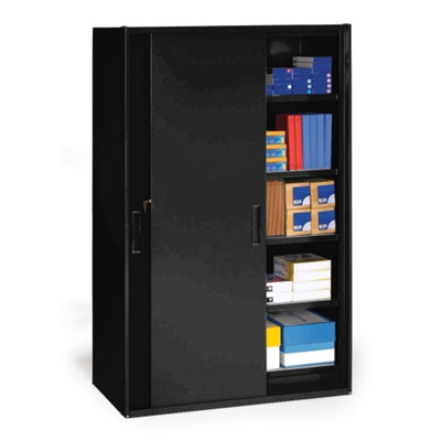 Double Door Laminate Storage Cabinet with Lock by Stevens Industries