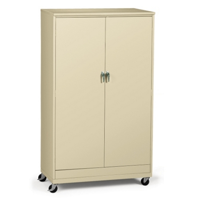 48"W x 24"D x 85"H Mobile Storage Cabinet