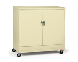 48"W x 24"D x 49"H Mobile Jumbo Storage Cabinet