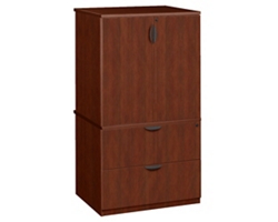 Storage and Lateral File Cabinet Combo