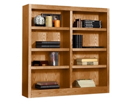 48" H Double Bookcase