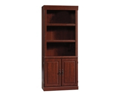 Heritage Hill Five Shelf Bookcase with Doors - 71" H