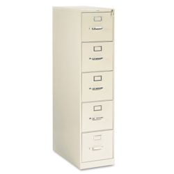 310 Series Five Drawer Vertical File - Letter Size