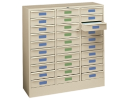 Legal Size 30-Drawer Storage Cabinet