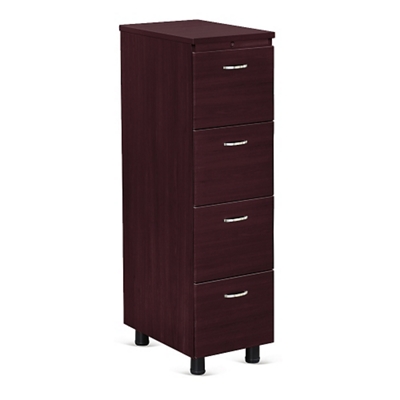 Ascend Four Drawer Vertical File - 16"W