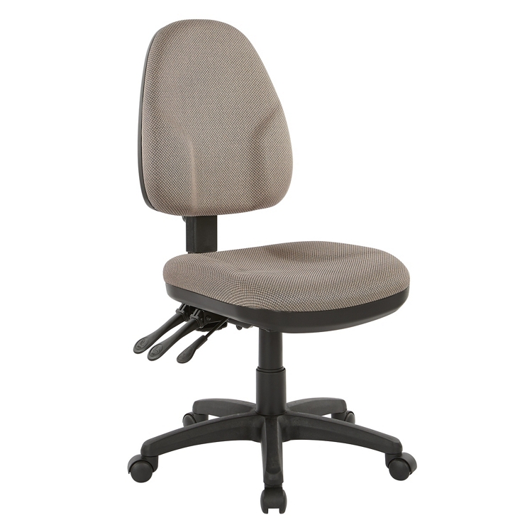 WorkSmart Armless Dual Function Ergonomic Chair WorkSmart Armless Dual Function Ergonomic Chair