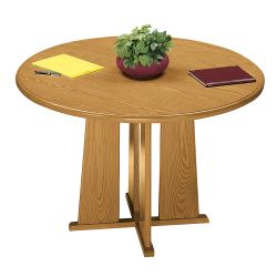 Contemporary Round Conference Table - 36" Diameter