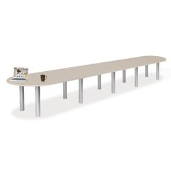 Tabella 20' W Racetrack Conference Table