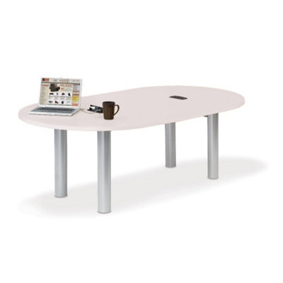 Tabella 8' W Racetrack Conference Table with Data Ports