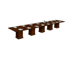 Pont Lafayette 20' Conference Table - 240"W x 48"D