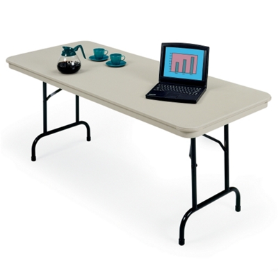 Lightweight Rectangular Folding Table - 72" x 30"