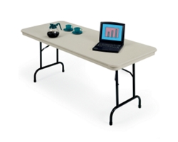 Lightweight Rectangular Folding Table - 60" x 30"