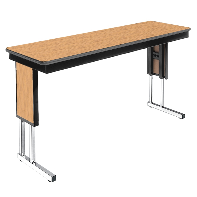 Adjustable Height Folding Leg Seminar Table - 96