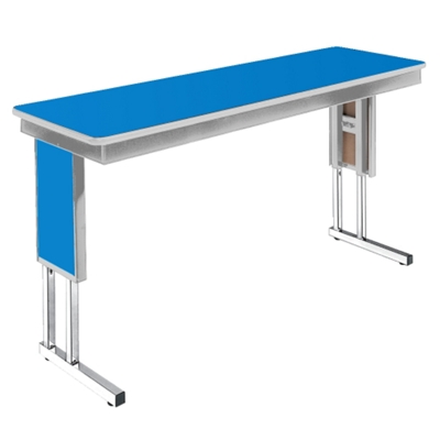 Adjustable Height Folding Leg Seminar Table - 96