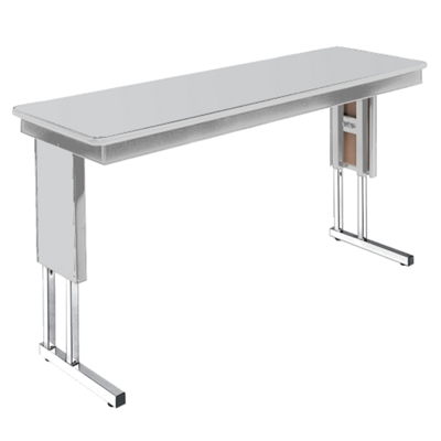 Adjustable Height Folding Leg Seminar Table - 72
