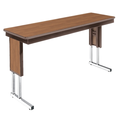 テーブル・机 gnp Adjustable Height Folding Leg Seminar Table - 72
