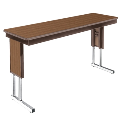 Adjustable Height Folding Leg Seminar Table - 96