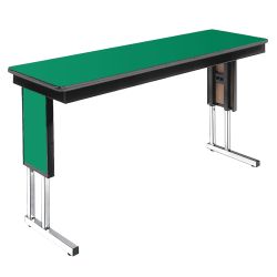 Adjustable Height Folding Leg Seminar Table - 72" x 24"