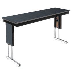 Adjustable Height Folding Leg Seminar Table - 60" x 20"
