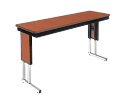 Adjustable Height Folding Leg Seminar Table - 72