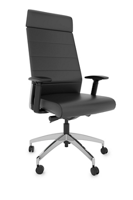 Freeride Executive High-back Faux Leather Task Chair