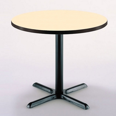 42" Round X-Base Breakroom Table