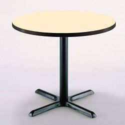 42" Round X-Base Breakroom Table