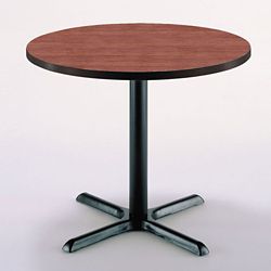 36" Round X-Base Breakroom Table