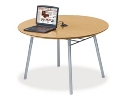 48" Round Conference Table with Data Port