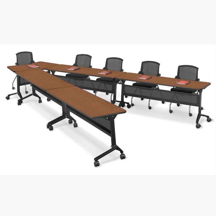 Nesting V-Shape Training Table Set