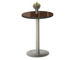 30" Round Barista Bar Height Table