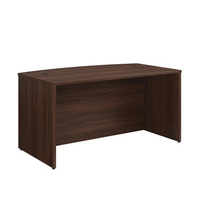 Affirm Bowfront Desk - 59"W x 34"D