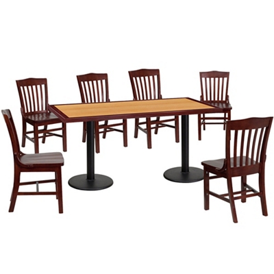 Breakroom Table And Chair Set By Flash Furniture Nbf Com
