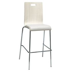Barista Café Height Stool with Padded Seat