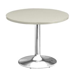 36" Round Breakroom Table with Pedestal Base