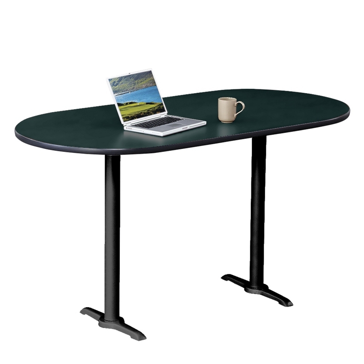 ﾊﾞｰﾃｰﾌﾞﾙ(No:1280588) Frappe Oval Bar Height Table - 72