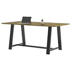 Urban Loft Collaborative Counter Height Table - 84"Wx36"H